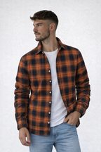 Levi | Men's Sherpa Lined Plaid Button down Shirt Jacket