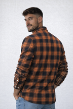 Levi | Men's Sherpa Lined Plaid Button down Shirt Jacket