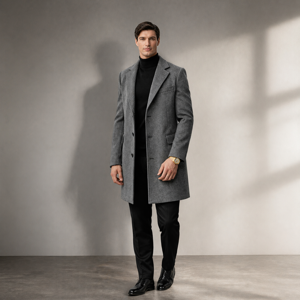 Jerry | Men's Single-Breasted Overcoat