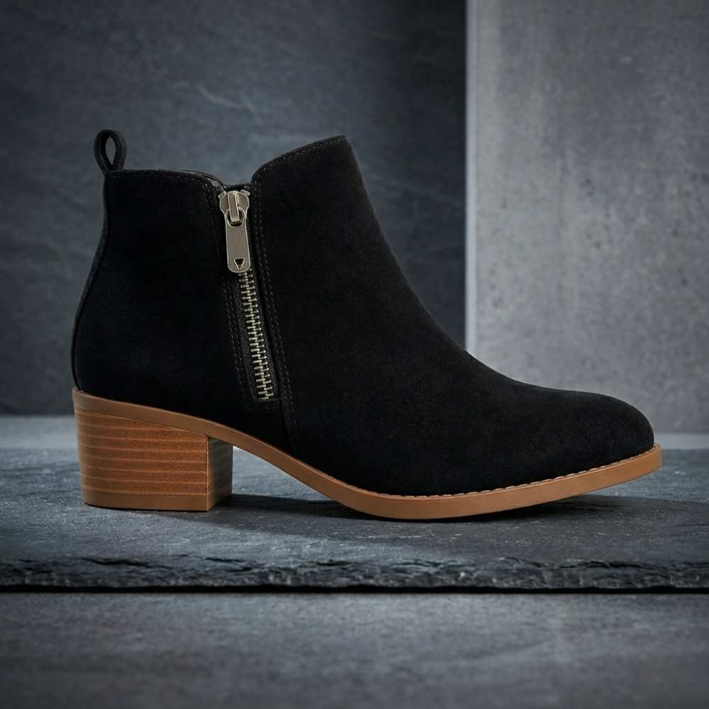 Women's Ankle Length Boots with side Zipper