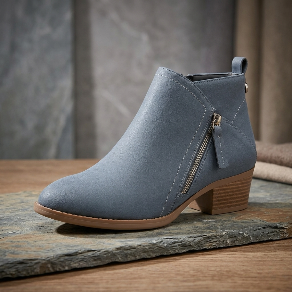 Women's Ankle Length Boots with side Zipper
