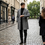 Jerry | Men's Single-Breasted Overcoat